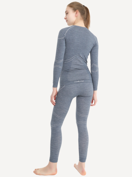Т/Б комплект Viking Lana Pro Merino Lady (S; dark grey)